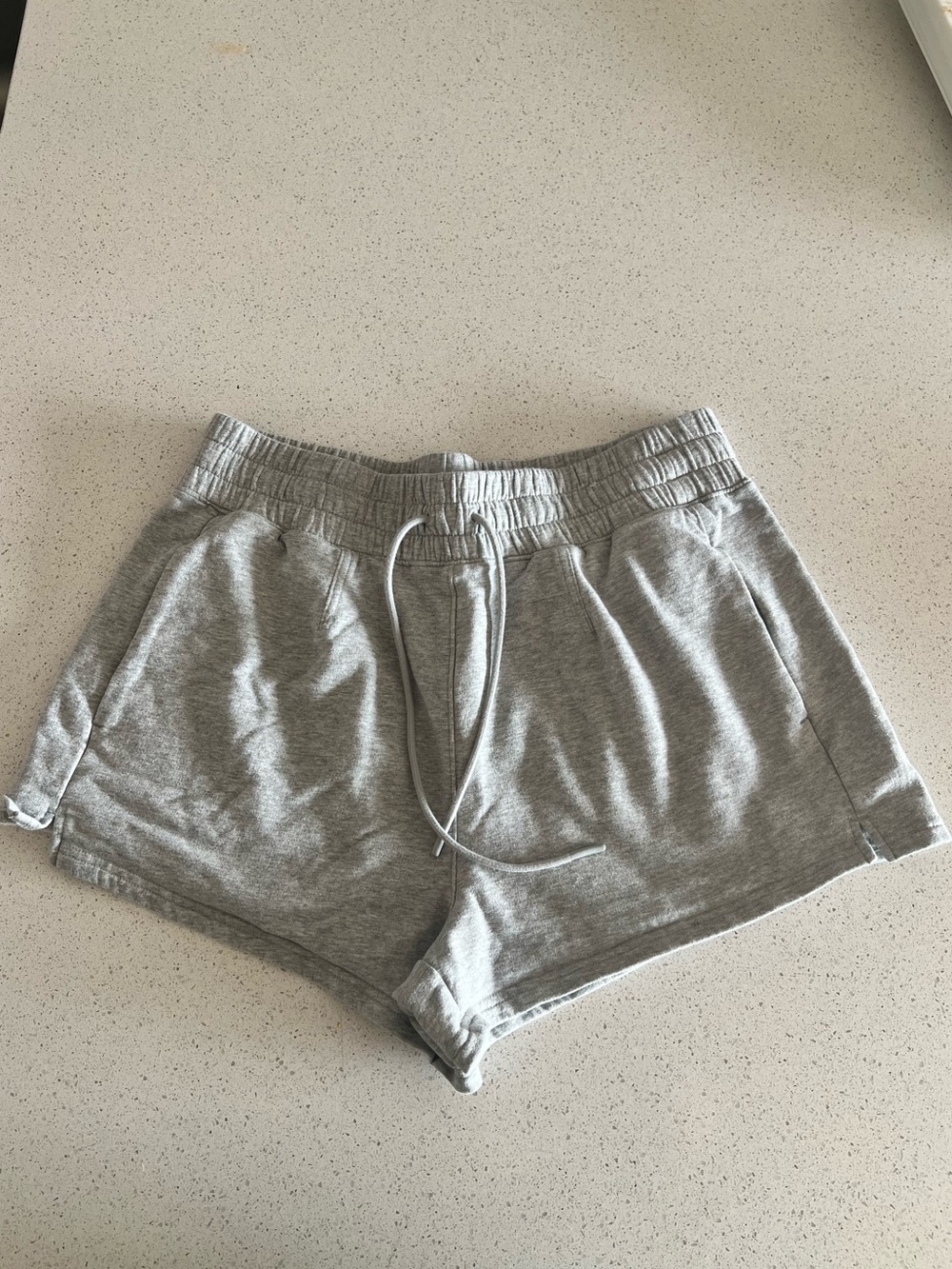 FLX Grey Sweat Shorts SZ L